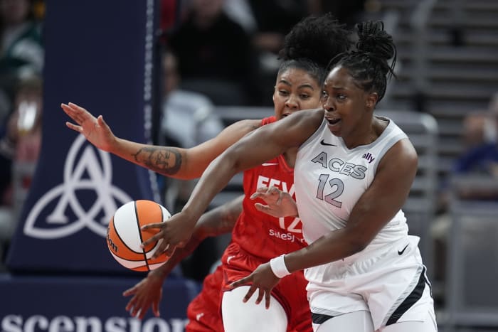A'ja Wilson wordt topscorer van de WNBA in één seizoen, Aces verslaan Fever voor de 14e keer op rij