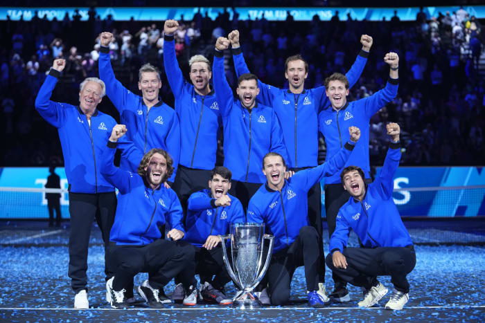 Alcaraz wint Laver Cup voor Team Europa in 13-11 overwinning op Team Wereld