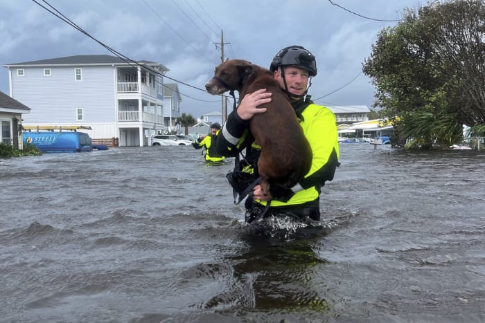 'Brandslang'-storm treft deel van North Carolina en wetenschappers zien klimaatverandering