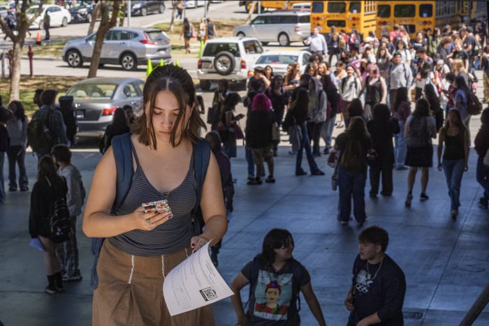 Californië is de laatste staat die het gebruik van smartphones door scholieren op school beperkt