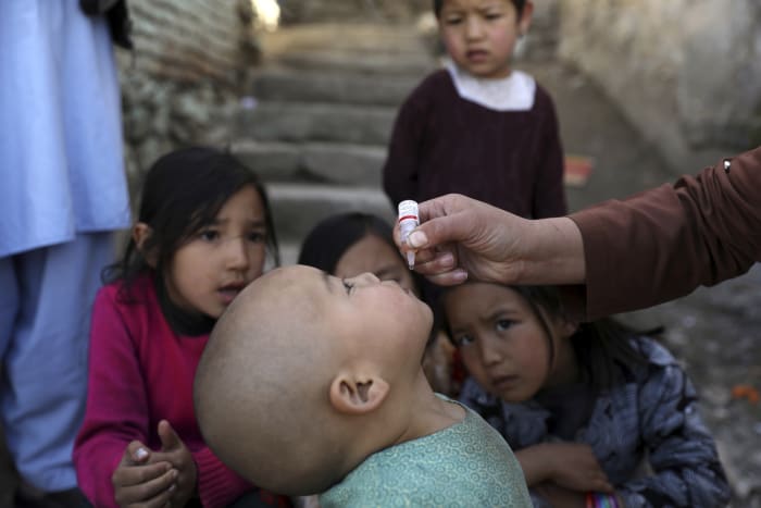 De Taliban hebben de vaccinatiecampagnes tegen polio in Afghanistan opgeschort, aldus de VN