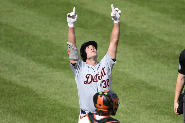 Een onwaarschijnlijke late seizoensoverwinning van de Detroit Tigers zorgt ervoor dat ze vechten voor een plek in de play-offs