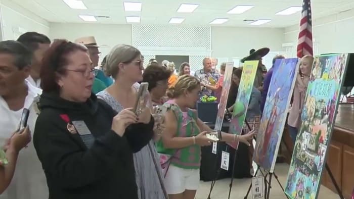 Fiesta San Antonio Commissie stemt over Fiesta 2025-poster