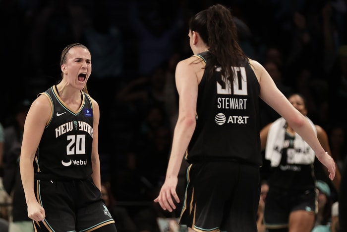 Ionescu scoort 36 punten en Liberty gaat door naar de halve finale van de WNBA met 91-82 overwinning op Dream