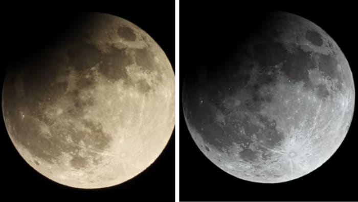 KSAT Connect-gebruikers delen foto's en video's van Harvest Moon, gedeeltelijke maansverduistering