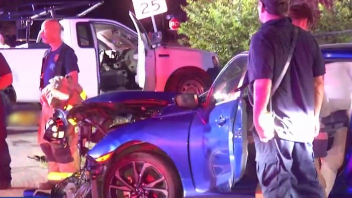 Man omgekomen bij koprolcrash na negeren stopbord, zegt SAPD