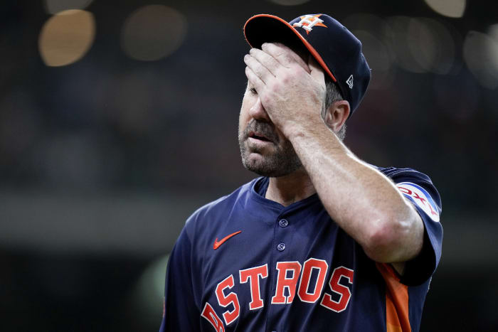 Na de laatste moeilijke start zegt Verlander van Houston dat hij denkt dat hij te vroeg is teruggekeerd van een nekblessure