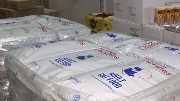 San Antonio Food Bank biedt gratis dierenvoeding aan gezinnen in nood op Pet Hunger Awareness Day