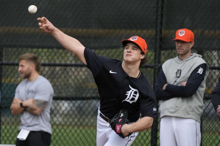 Tigers voegen top pitching prospect Jackson Jobe toe aan selectie in poging play-offs te halen