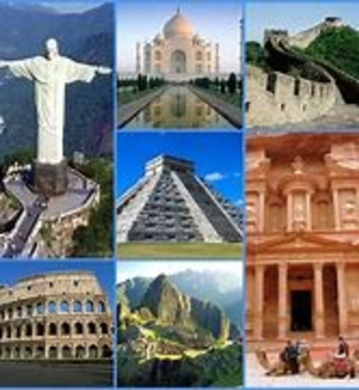 7 nieuwe wereldwonderen