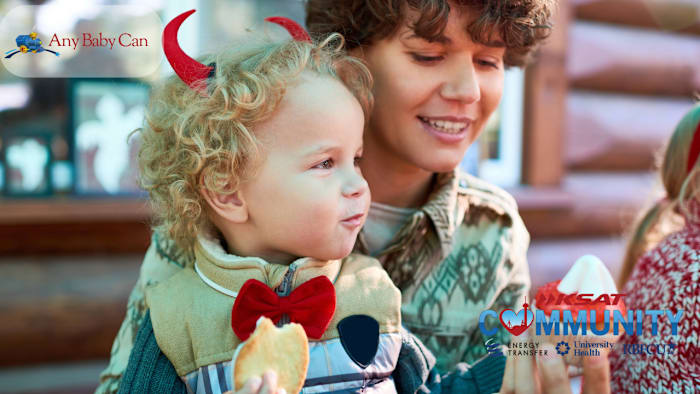 ABC Halloween Boo Bahs streeft ernaar kinderen in het spectrum een ​​veilige en vertrouwde omgeving te bieden waar ze trick-or-treat kunnen ervaren en hen kan helpen zich voor te bereiden op Halloween.