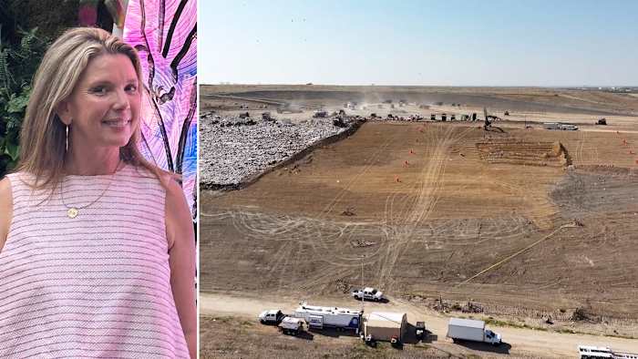 Autoriteiten doorzoeken de stortplaats in SE Bexar County in het geval van de vermiste Olmos Park-moeder Suzanne Simpson