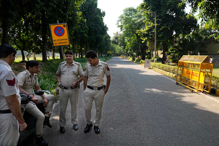 BESTAND – Leden van de Sikh-gemeenschap houden een protest tegen de moord op Hardeep Singh Nijjar, in Lahore, Pakistan, 20 september 2023. (AP Photo/KM Chaudary, File)