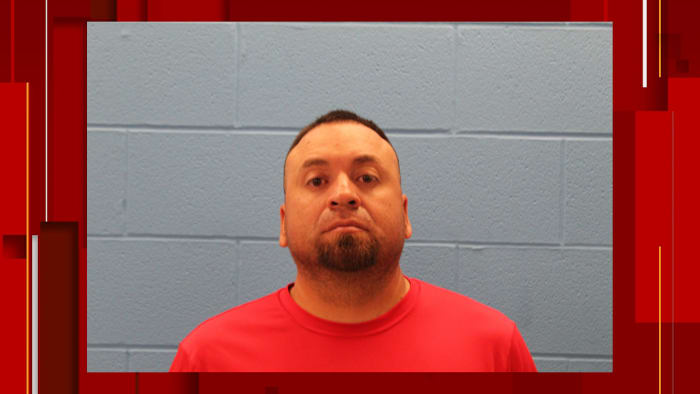 Boekingsfoto van David Rios.