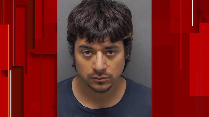 Boekingsfoto voor Rodolfo Hernandez III.