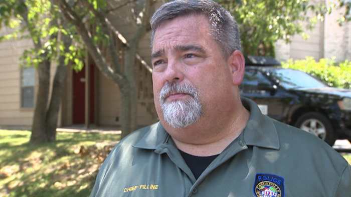 Christopher Filline, 58, regelde dat het voertuig in brand werd gestoken