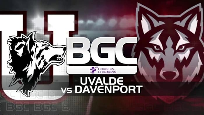 Davenport domineert Uvalde in de confrontatie van District 14-4A op KSAT's Big Game Coverage