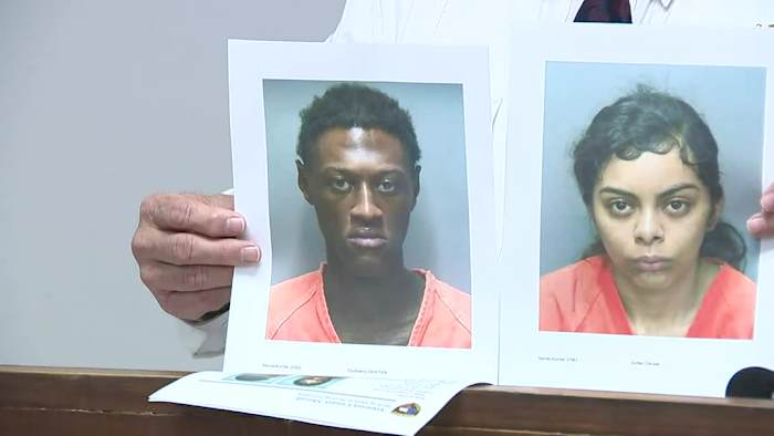 David Castleberry, 25, en Clarissa Guillen, 21, beiden uit San Antonio, werden beschuldigd van moord in verband met de schietpartij op Lucio Carmona in januari 2023.