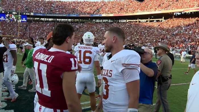 De Longhorns zijn op weg naar een 2-0 start van hun SEC-schema na de overwinning van zaterdag op conferentierivaal Oklahoma