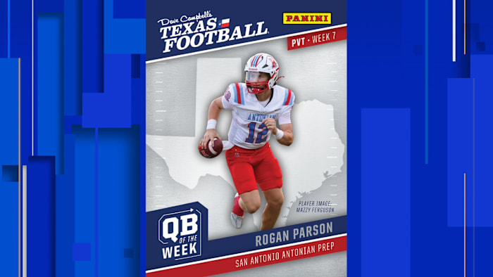 Een andere voetballer uit San Antonio kreeg erkenning voor hun geweldige spel tijdens week 7 van het voetbalseizoen op de middelbare school in Texas.