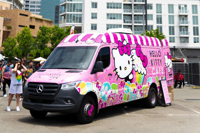 Hello Kitty Cafe Truck zet zijn tour door het Westen van 2023 voort met een stop in San Antonio op zaterdag 21 oktober.