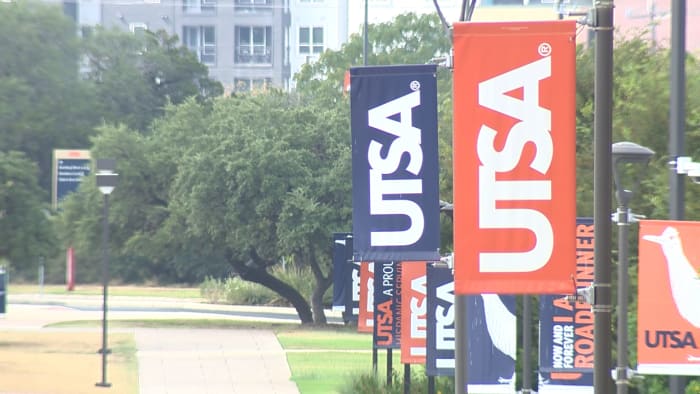 UTSA-hoofdcampus op Loop 1604.