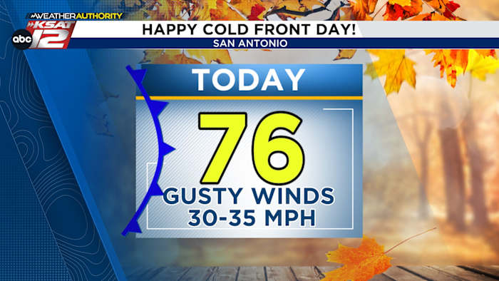 Vandaag harde wind en koeler weer