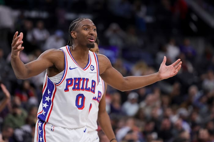76ers All-Star-bewaker Tyrese Maxey is uitgeschakeld met een hamstringblessure, zegt AP-bron