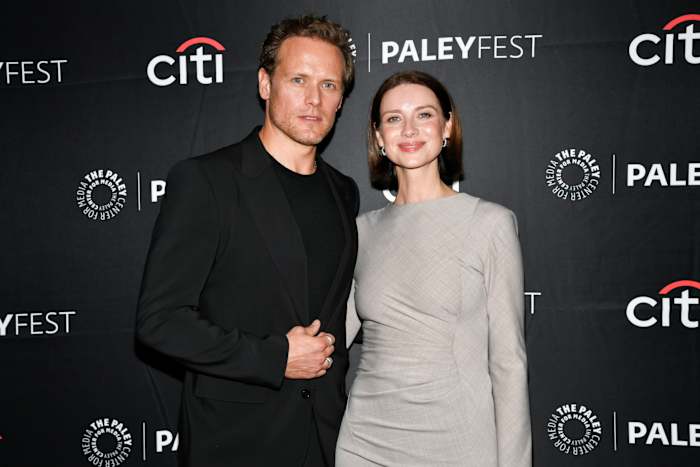 Caitríona Balfe en Sam Heughan ronden productie van 'Outlander' af