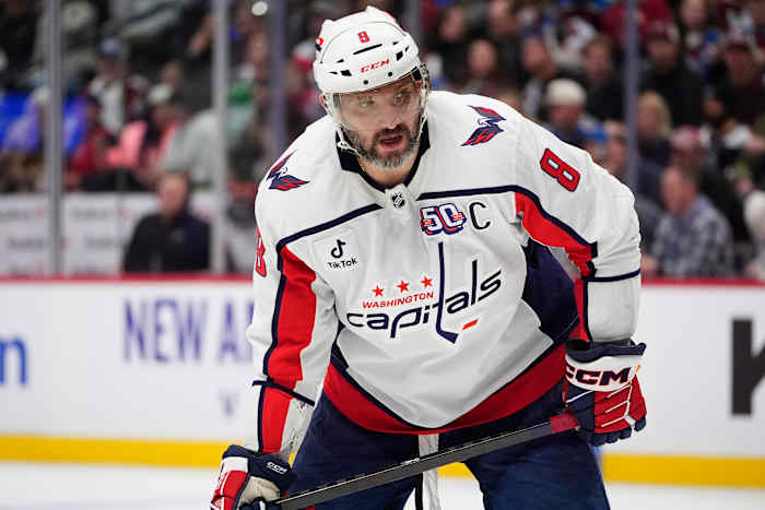 Capitals plaatste Alex Ovechkin op de geblesseerde reserve, waardoor hij voor minstens een week uitgesloten werd