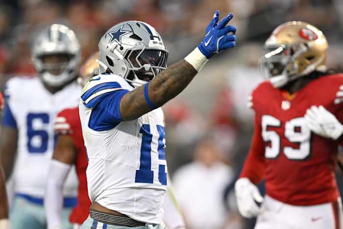 Cowboys die teruglopen Ezekiel Elliott zullen het spel bij Falcons missen. Team zegt niet waarom