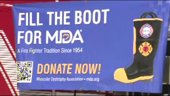 De brandweer van San Antonio start het 'Fill the Boot'-initiatief