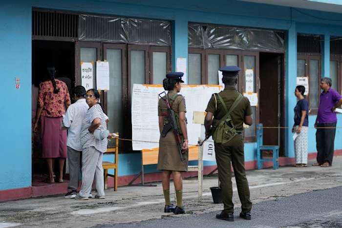 Het stemmen eindigt bij de parlementsverkiezingen in Sri Lanka, die van cruciaal belang zijn voor de nieuwe marxistisch georiënteerde president