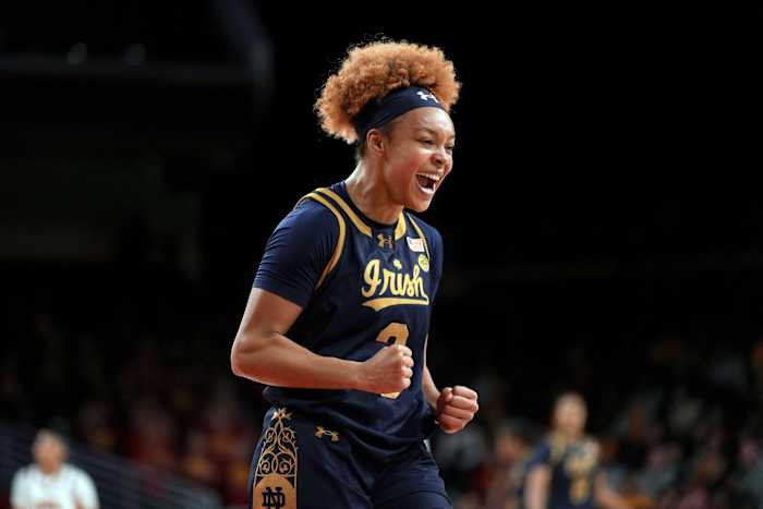 Hidalgo leidt nr. 6 Notre Dame boven JuJu Watkins en derde USC 74-61 in grote wedstrijd uit West