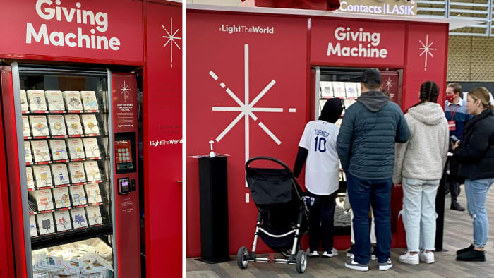 Light the World Giving Machines keren terug naar de Parel
