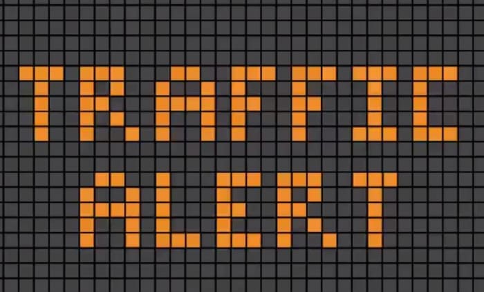 Lus 1604 aan Blanco Road is dit weekend gesloten vanwege bouwwerkzaamheden