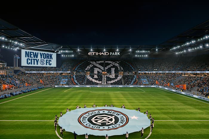 NYCFC-stadion naast Citi Field, dat Etihad Park gaat heten, naar de luchtvaartmaatschappij uit de Verenigde Arabische Emiraten