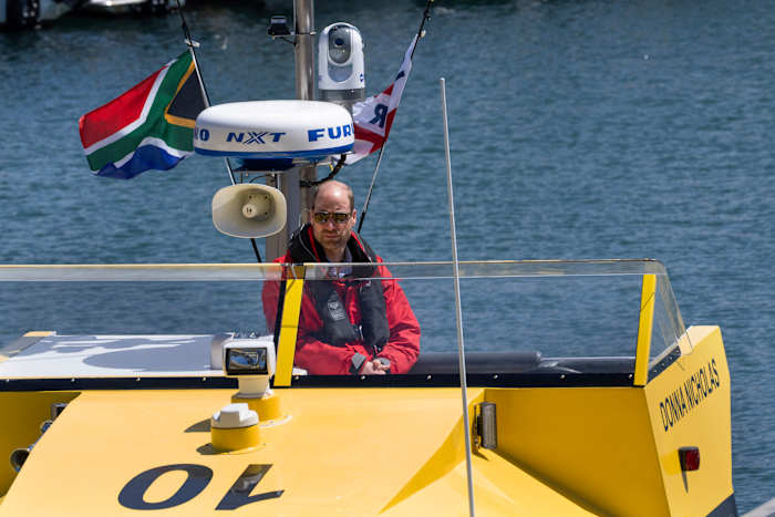 Prins William rondt zijn reis door Zuid-Afrika af met een bezoek dat hem deed denken aan zijn dagen als reddingspiloot