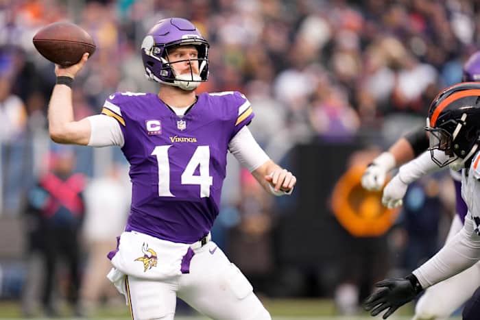 Sam Darnold leidt de game-winning drive in OT en Vikings verslaan Bears met 30-27 na late voorsprong