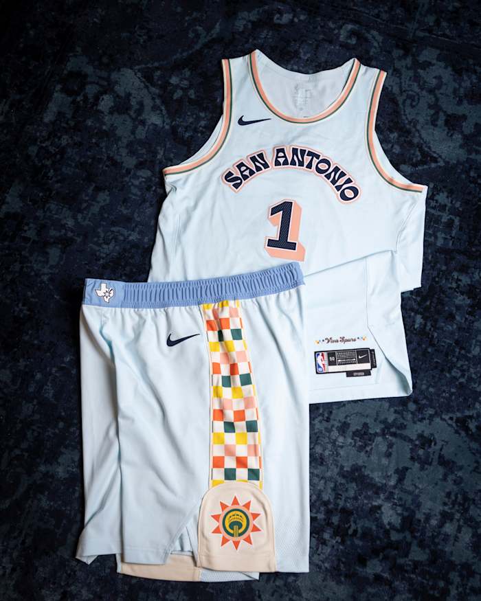 San Antonio Spurs onthult Nike NBA City Edition-truien voor het seizoen 2024-2025