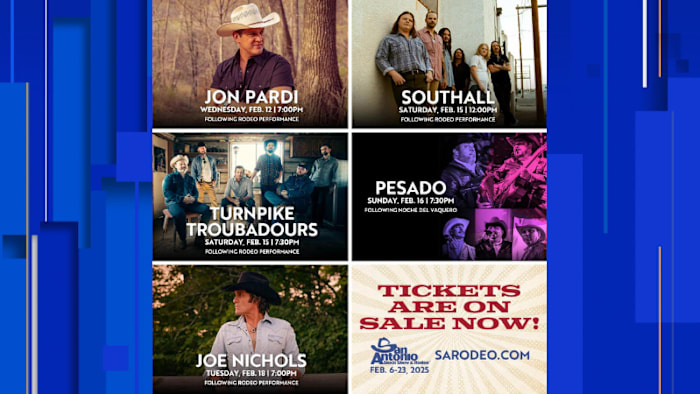 San Antonio Stock Show & Rodeo kondigt de laatste ronde van artiesten voor seizoen 2025 aan