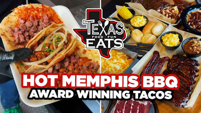 Texas Eats: Hete garnalen en grits, Memphis BBQ, West Coast-pizza en bekroonde taco's