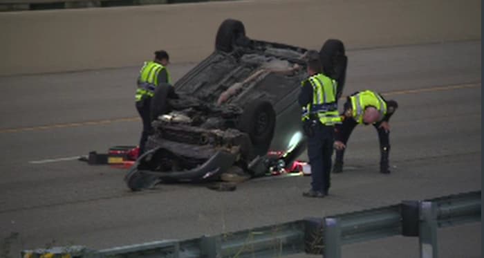 Vrouw uit het veld geslingerd en omgekomen bij een kantelongeval met één voertuig op de I-10, zegt BCSO