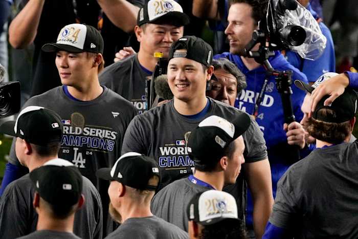 World Series-kampioen Dodgers heeft opeenvolgende titels in het vizier, waarbij Ohtani in 2025 terugkeert naar de heuvel