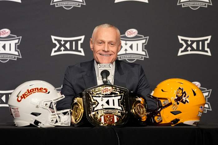 Big 12's Yormark brengt moeilijke keuzes voor fans met zich mee voordat de titelgame schaars werd bezocht