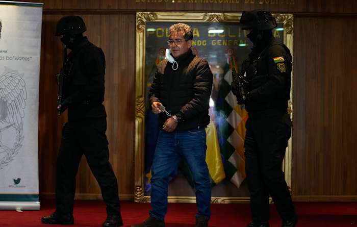 Bolivia levert voormalig hoofd anti-narcotica uit aan de VS om te worden aangeklaagd voor drugshandel
