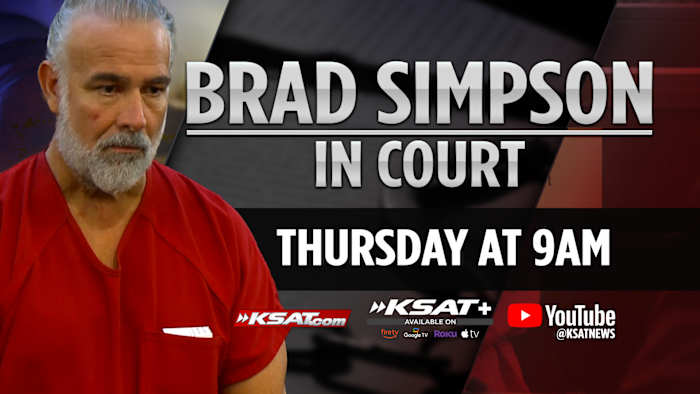 Brad Simpson donderdag in de rechtszaal voor hoorzitting over de wijziging van obligaties