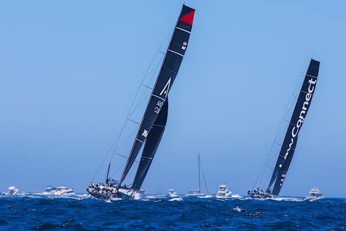 Comanche, titelverdediger LawConnect, leidde vroeg in Sydney naar de jachtrace van Hobart