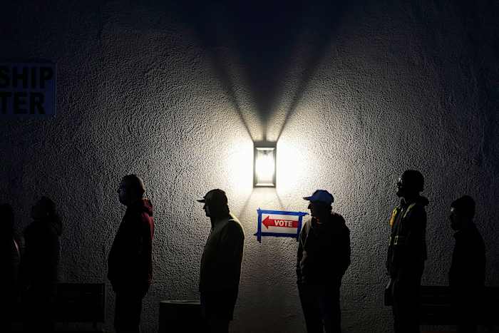 De topfoto's van Associated Press van 2024 uit de VS