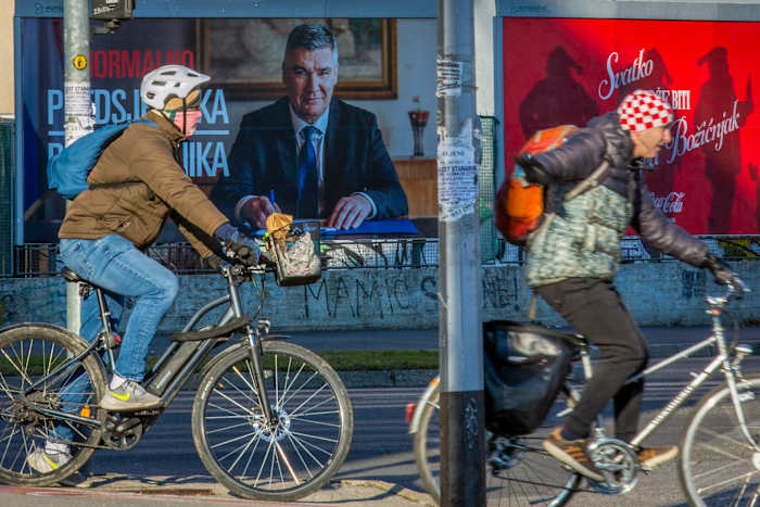 De uitgesproken president van Kroatië streeft naar herverkiezing. Hij wordt bij de stemming van zondag geconfronteerd met verschillende kanshebbers